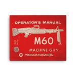 M60 Operator's Manual Canvas